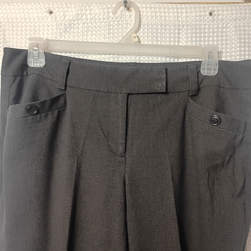 Ann Taylor Black Boot Cut Dress Pants - Picture 2 of 5